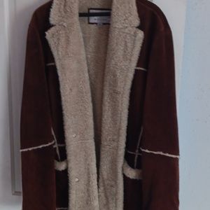 Vintage leather coat